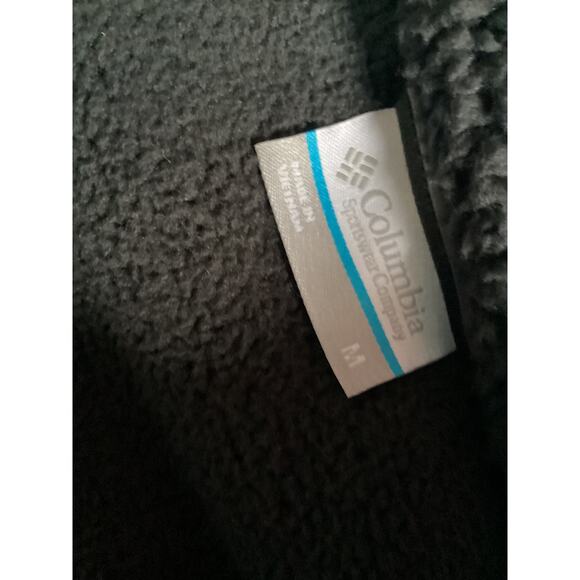 Columbia Sportswear Co. Black Full-Zip Sherpa/Fleece Jacket Women's Size M - Picture 4 of 5